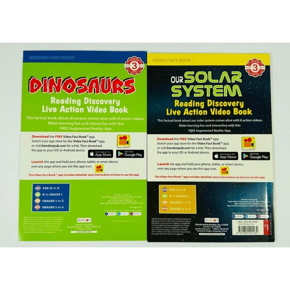 Usborne & Scholastic Science Kids Books Bundle Light & Mirrors Nighttime Dinosau - Picture 5 of 5